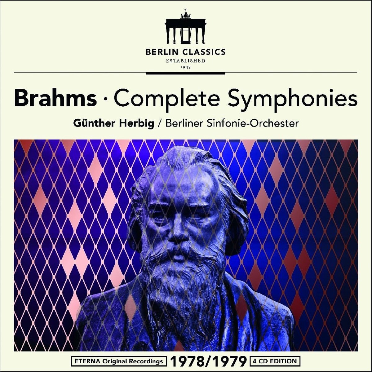 Berliner Sinfonie Orchester, Günther Herbig - Brahms: Complete Symphonies (4 CD)