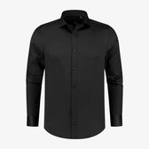 Richesse Deluxe Shirt Black - Overhemd - Mannen - Maat S - Black