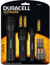 Duracell Voyager LED Zaklamp 3-Pack 28x31cm (Incl. 6x AA + 5x AAA  Batterijen) | bol.com