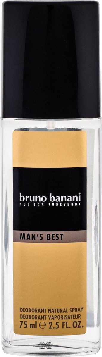 Bruno Banani Mens Best Deodorant Spray - 75 Ml