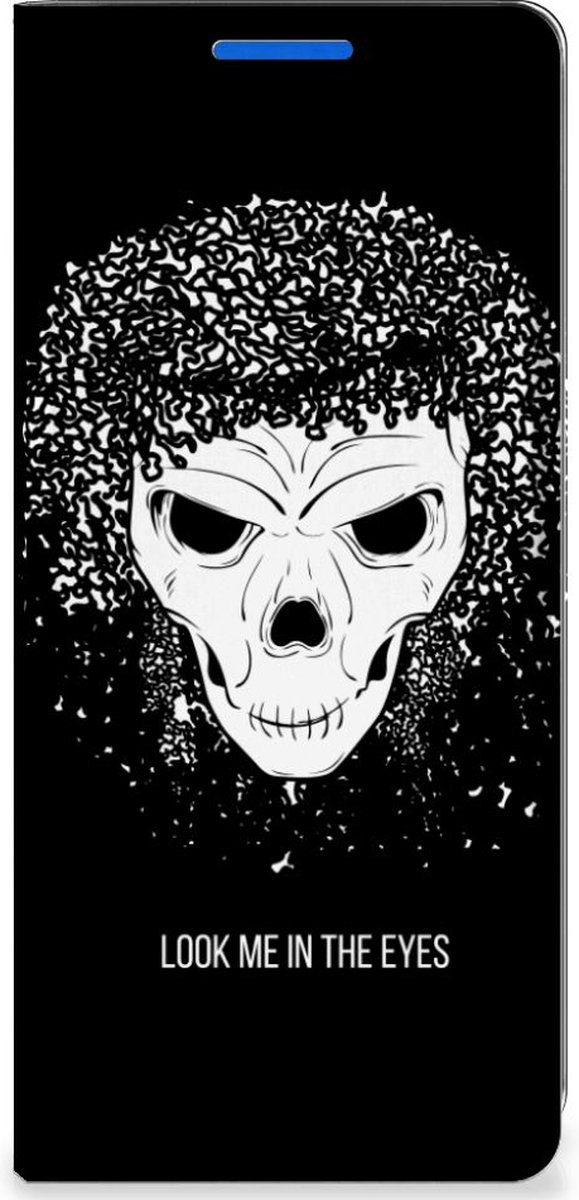 Mobiel BookCase OPPO Reno 6 Pro Plus 5G Skull Hair