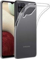 Hoesje geschikt voor Samsung Galaxy M12 Silicone transparant hoesje van LuxeBass