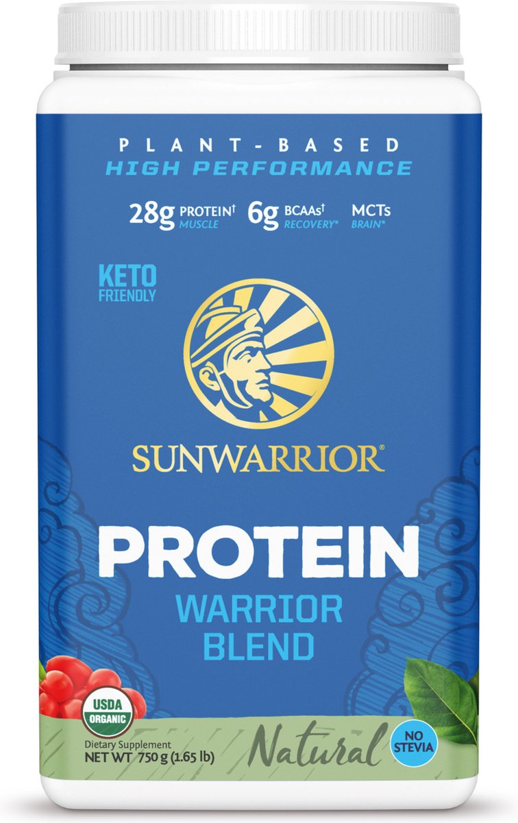 Goedkoopste Sunwarrior Warrior Blend Proteïne Naturel - 750 gram