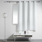 Douceur d'interieur gordijn 140 x 240 cm. , ringen , wit.