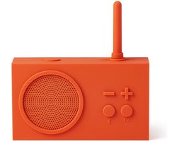 Lexon Tykho 3 Badkamerradio - Bluetooth speaker - Oranje