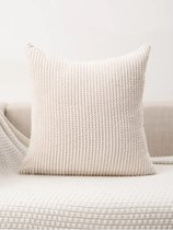 kussenhoes | Sierkussen| Gebreid | 30 x 50 CM | Beige