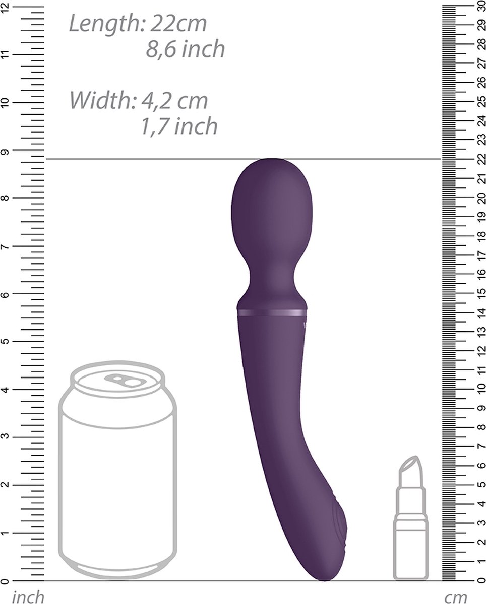 VIVE by Shots - Enora - Wand Vibrator - Purple — cadeau in Cadeau-ideeën - foto 5