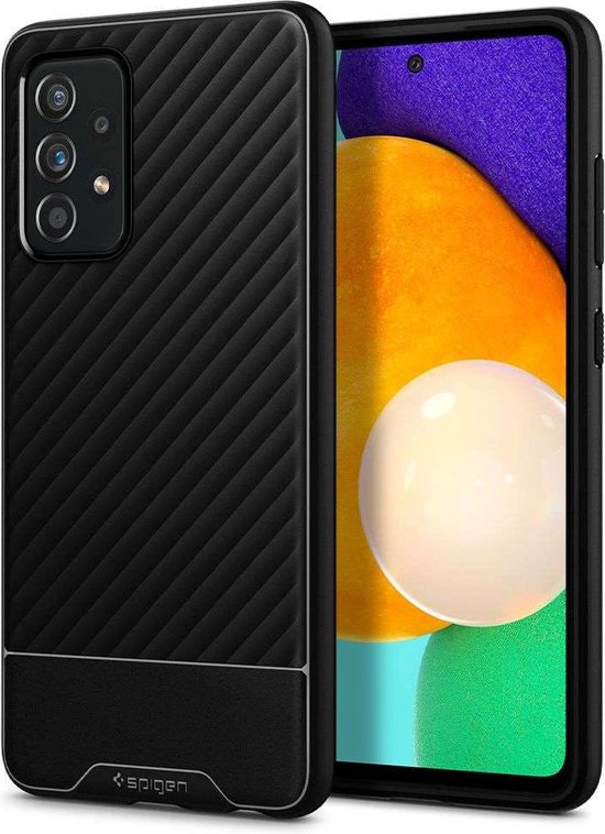 Spigen Core Armor Samsung Galaxy A52 / A52S Hoesje Back Cover Zwart