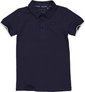 Levv jongens polo t-shirt Thijm Grey Midnight