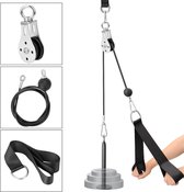 PrettyGoods® Triceps Touw - Lat Pulley -  Fitness Kabelsysteem - Triceps Rope - Gewichten - Triceps Trainer - Fitness Katrol