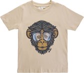 The New t-shirt jongens - ecru - Tnbviaan TN4000 - maat 98/104