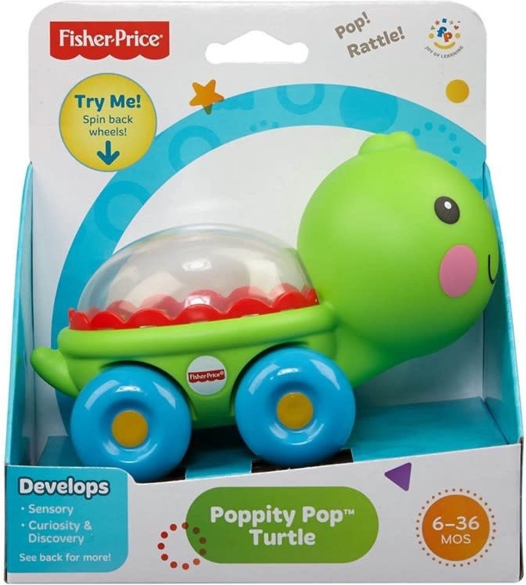 Mattel Fisher Price Poppity Pop Dieren - Schildpad