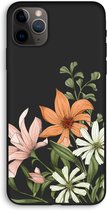 CaseCompany® - iPhone 11 Pro Max hoesje - Floral bouquet - 100% Biologisch Afbreekbaar - Duurzaam - Biodegradable Soft Case - Milieuvriendelijke Print op Achterkant - Zwarte Zijkanten - Besch