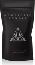 Holland Rose™ Nootropic Powder - Pure l-glutamine - Brain booster - Examen - Natuurlijke Caffeine - Focus supplementen - Versterkt concentratie & prestatievermogen - L-glutamine