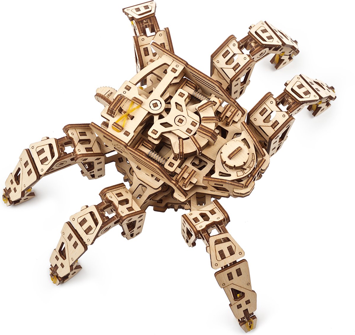UGEARS Houten 3D Model - Hexapod Verkenner — afbeelding 22