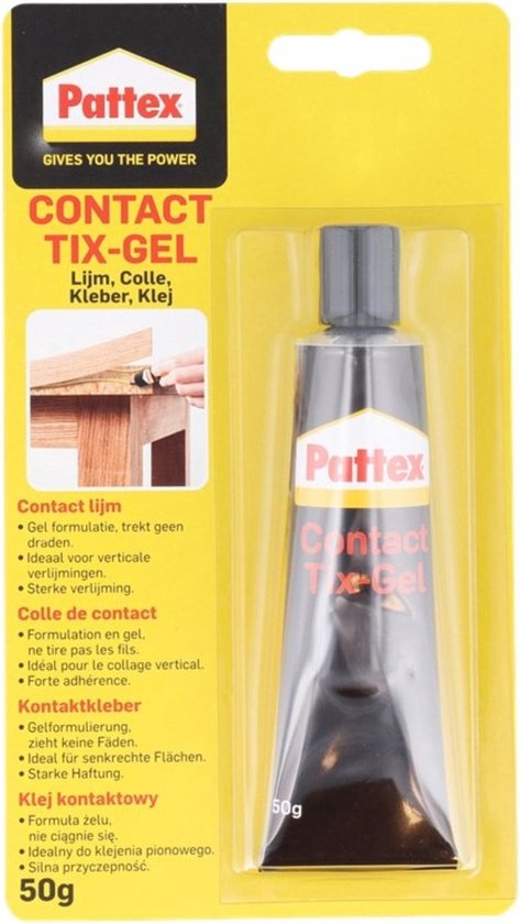 Colle de contact Pattex - Colle artisanale - Colle pour métal, colle pour  caoutchouc,... | bol.com