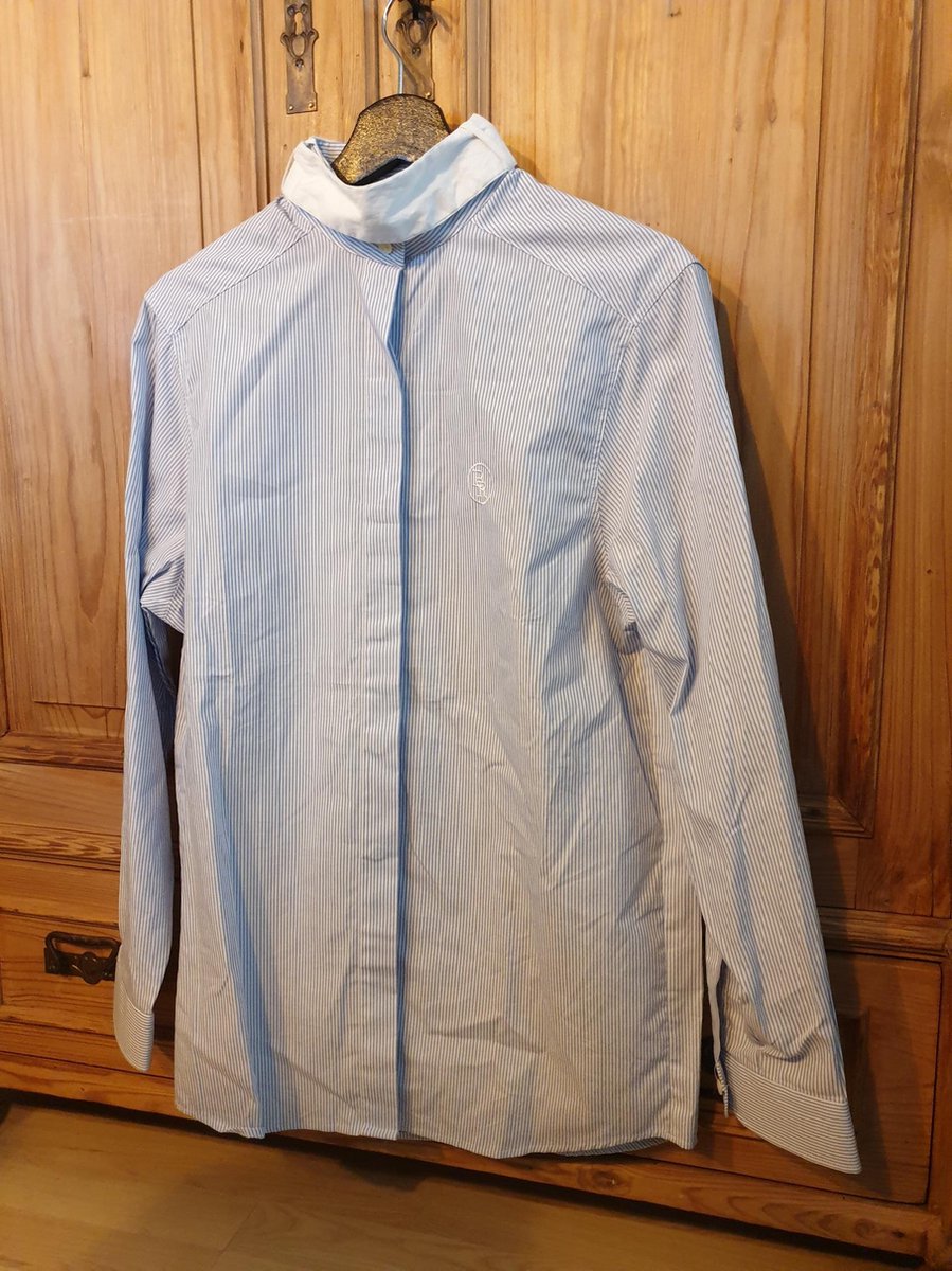 BR wedstrijdblouse gestreept - maat M