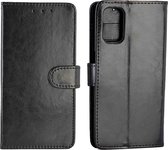 Mobigear Wallet Telefoonhoesje geschikt voor OPPO A52 Hoesje Bookcase Portemonnee - Zwart