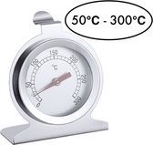 Thermomètre de four jusqu'à 300 degrés - température de mesure - thermomètre - acier inoxydable