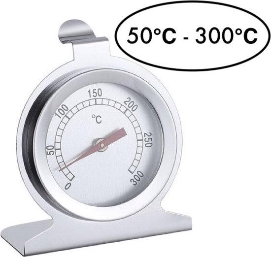 Oventhermometer voor BBQ 0-300 ℃ 1 / 2in NPT Rvs Grill Thermometer Oven Temperatuur Meter Keuken Levert Grill Voedsel Thermometer