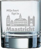 Gegraveerde Whiskeyglas 20cl Maastricht