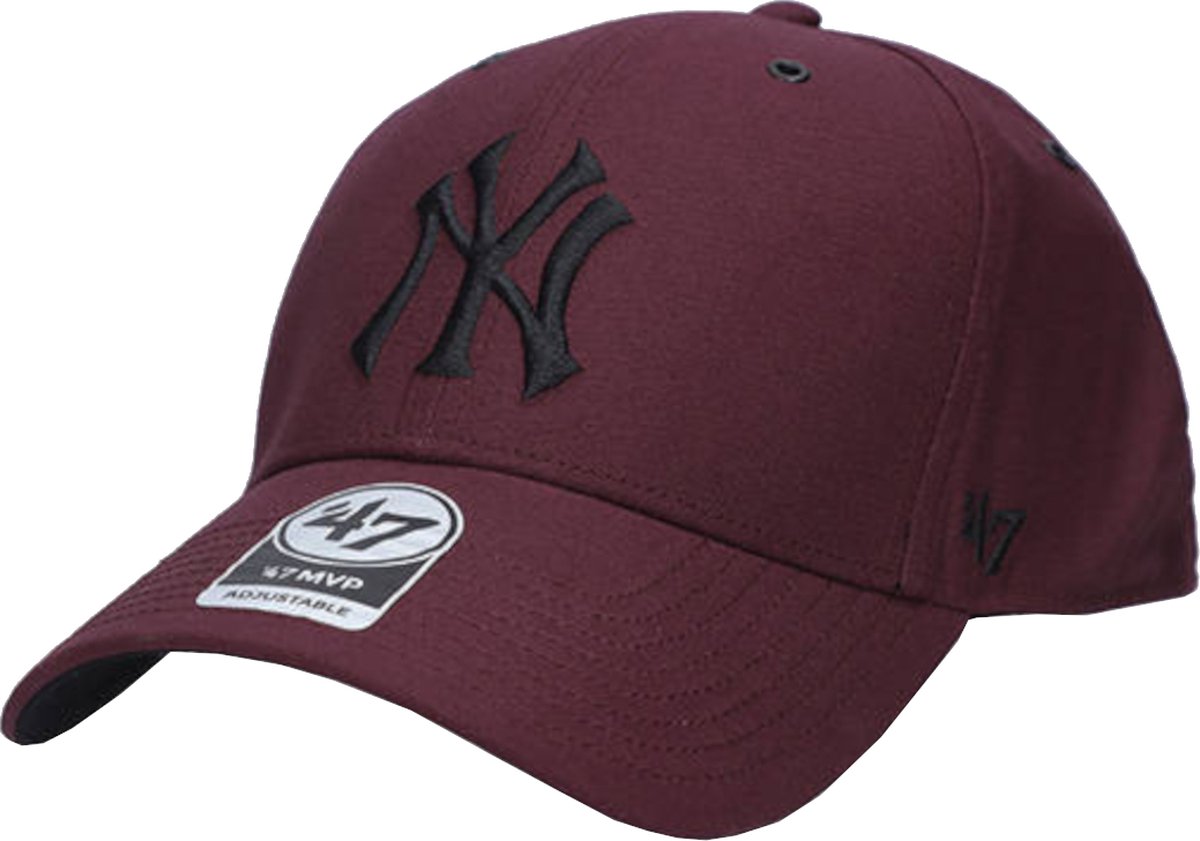 47 Brand New York Yankees MVP Cap B-AERIL17GWS-KM, Mannen, Kastanjebruin, Pet, maat: One size