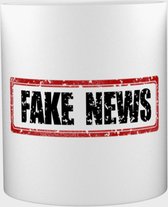 Akyol - Fake nieuws Mok met opdruk - quotes - journalisten - nieuws - 350 ML inhoud