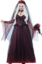 CALIFORNIA COSTUMES - Donkere bruid kostuum voor vrouwen - M (40/42)