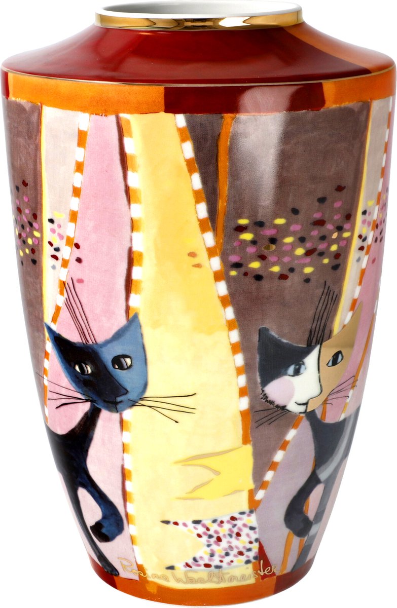 Goebel - Rosina Wachtmeister | Vaas Sottosopra 24 | Porselein - 24cm