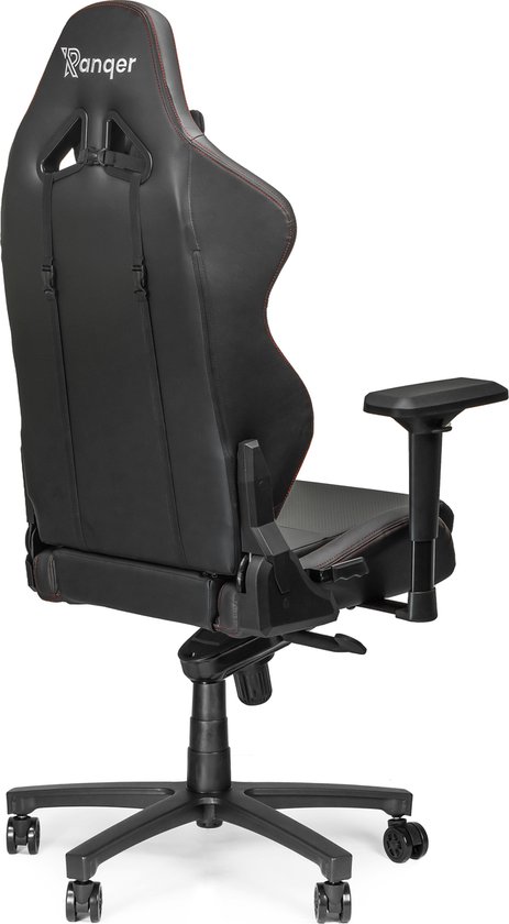 Ranqer Performance Gamestoel - Luxe Ergonomische Bureaustoel - Gaming Stoel voor volwassenen - 4D Armleuningen - Zwart