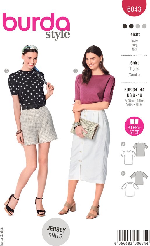 Burda Style Naaipatroon Jurk en top