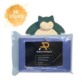 Alpha Protect® 30 Stuks Toploaders voor Pokémon Kaarten – Speelkaarten Beschermhoes – Sleeve Kaarthouder – 3x4 - Transparant