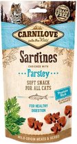 Carnilove Soft Snack Sardines Parsley 50gr