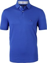 Tommy Hilfiger 1985 Regular Fit polo - kobalt blauw - Bio Blue -  Maat: M