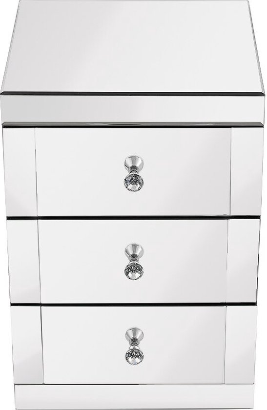 Wink design -California - Table de chevet transparente