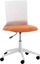 Chaise de bureau Clp Apolda - Oranje - Tissu