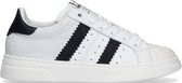 Hip H1261 Lage sneakers - Leren Sneaker - Meisjes - Wit - Maat 30