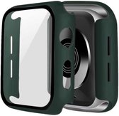 DrPhone FC3 - 360° Cover - Volledige Hoes + Ingebouwde Screenprotector - Geschikt Voor IOS Smartwatch 7 45mm Groen