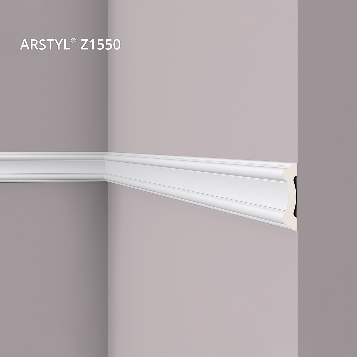 Wandlijst NMC Z1550 ARSTYL Noel Marquet Sierlijst Lijstwerk tijdeloos klassieke stijl wit 2 m