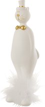 Kat - Kat | polyester | wit | 5.5x5.5x (h)16.5 cm