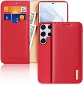 Dux Ducis - Samsung Galaxy S22 Ultra - Book Case Hoesje - Rood