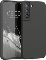 Samsung S22 | Siliconen case | Zwart
