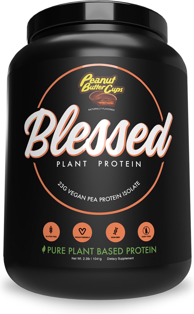 Vegan Protein / Proteïne - Blessed | Eiwitpoeder / Eiwitshake | 30 servings | Peanut Butter Cups