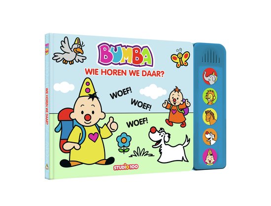 Studio 100 Geluidenboek Bumba "wie Horen We Daar?" Karton Blauw | bol.com