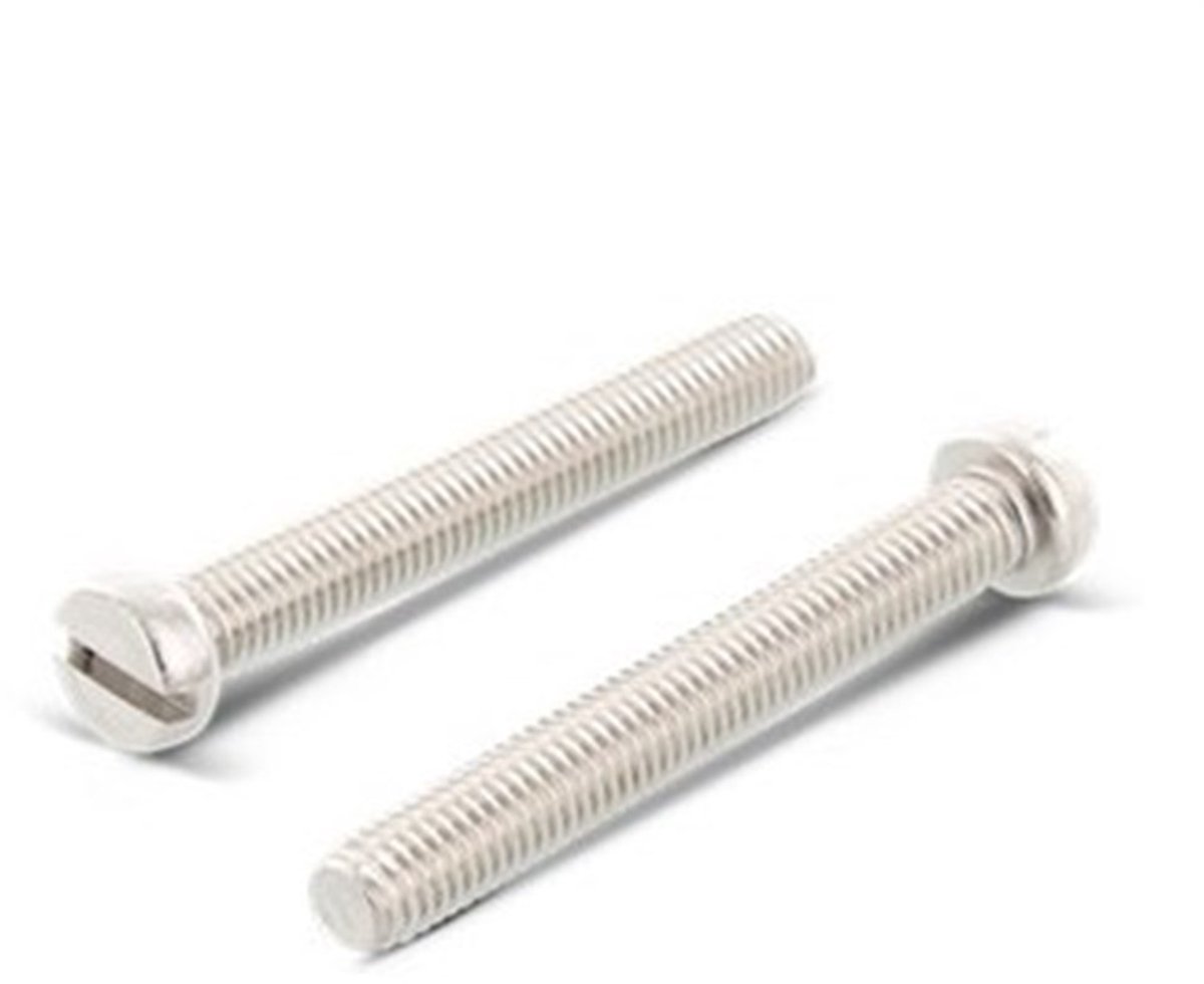 Metaalschroef Din84 M3X12Mm Ck Rvs A2 - 200 stuks