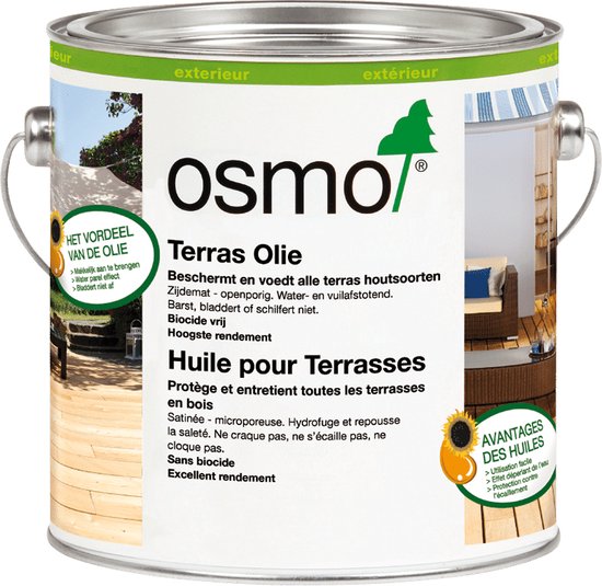 Huile de terrasse Osmo 016 Bangkirai Dark - 0,75 litres