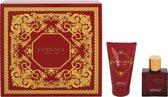 Versace Eros Flame Giftset - 30 ml eau de parfum spray + 50 ml showergel - cadeauset voor heren