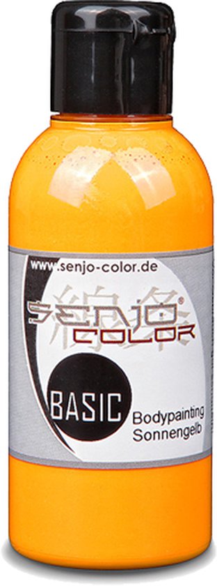 Senjo-Color Sun Yellow 75ml airbrushschmink | Airbrushschmink ...