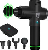 TibaGoods Massage Gun - Klop en Compressie - Massage apparaten - 30 standen - Inclusief reistas - 1 jaar garantie - Moederdag