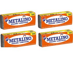 Metalino Staalwol - 000 - 4 x 200 gr